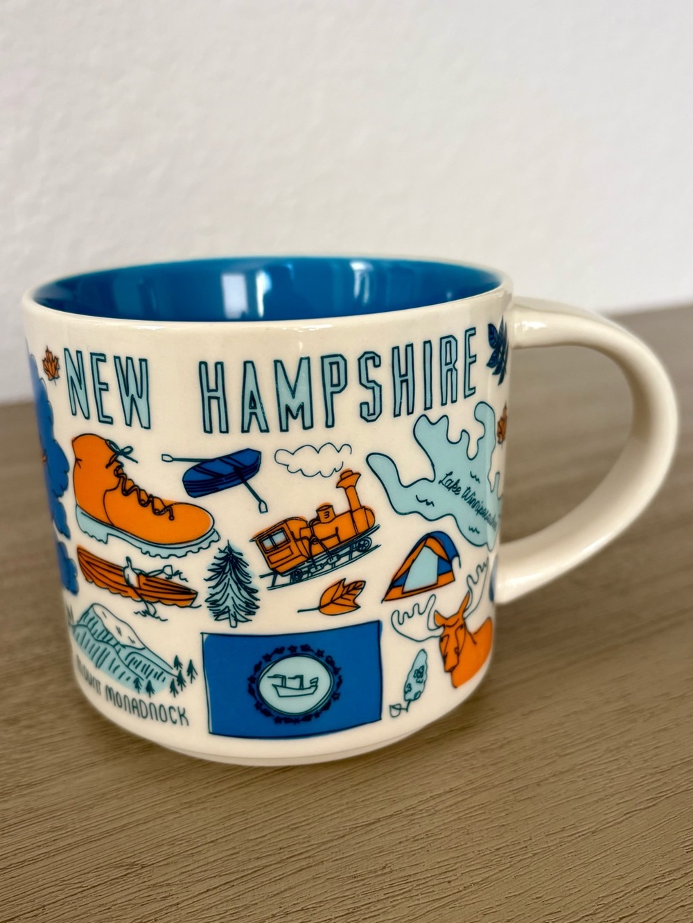 NWOB Starbucks Been There Series New Hampshire Mug. 14 oz
